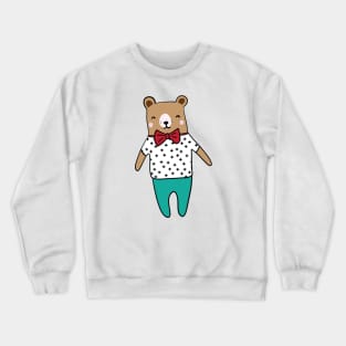 Cute little bear Crewneck Sweatshirt